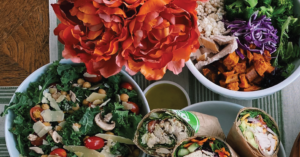 kale salad, wraps and more salad